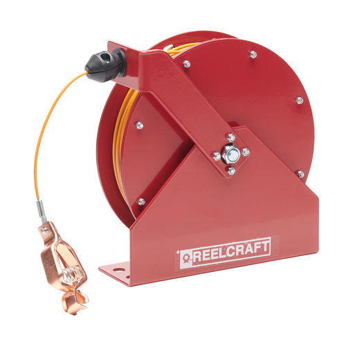 Enrouleur de câble de mise à la terre - GA3100 N - Reelcraft Industries, Inc. - à rappel automatique / sur étrier / en acier