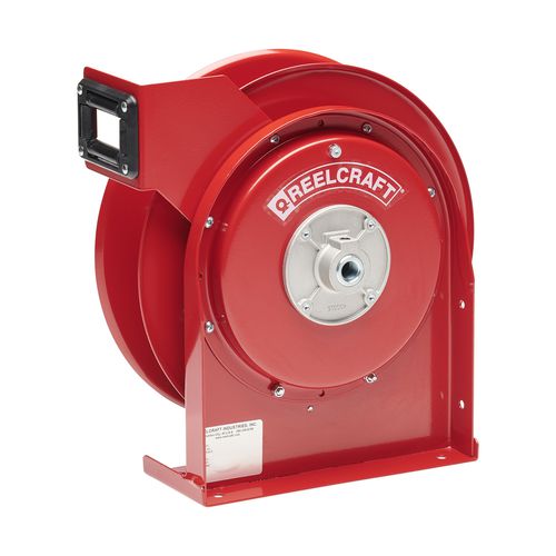 Enrouleur de tuyau - 4400 OLP - Reelcraft Industries, Inc. - fixe / en acier / compact