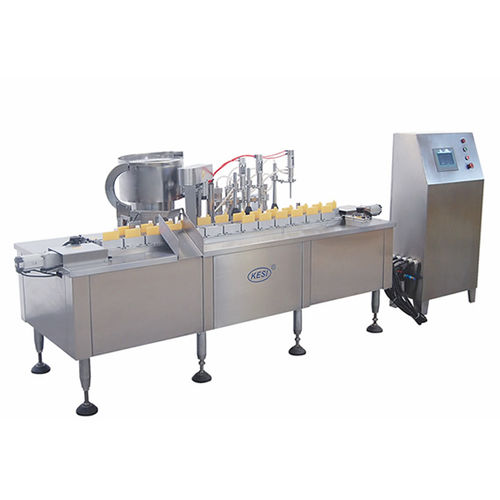 Remplisseuse capsuleuse automatique - ZHG  - Shanghai Ke Si Packing Machinery Co.,Ltd. - pour produits pharmaceutiques / linéaire / industrielle