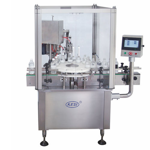 Boucheuse visseuse rotative - XXG60  - Shanghai Ke Si Packing Machinery Co.,Ltd. - automatique / pour bouteilles / pour l'industrie pharmaceutique