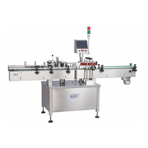 Étiqueteuse verticale - TB350 - Shanghai Ke Si Packing Machinery Co.,Ltd. - automatique / pour bouteilles / pour applications sur le côté