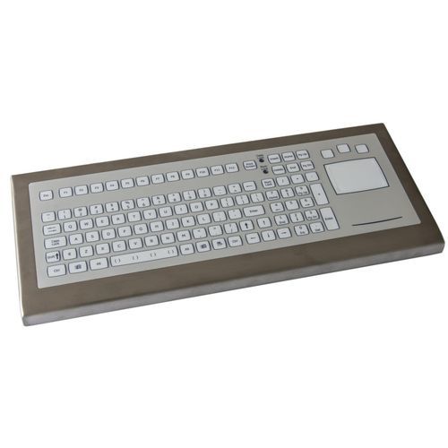 Clavier encastrable - KSTP105RVS series - NSI - de bureau / à membrane / 105 touches