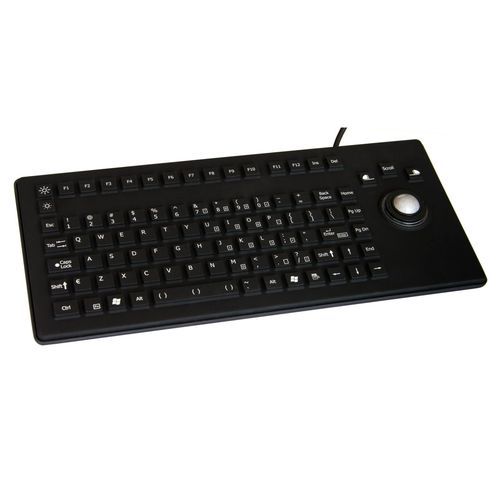 Clavier en caoutchouc silicone - RKCT92 series - NSI - encastrable / à touches mécaniques / 92 touches