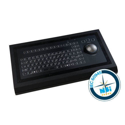 Clavier de bureau - KSML92-MC1 series - NSI - à touches mécaniques / 92 touches / avec trackball
