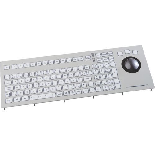 Clavier encastrable - KSTL105 - NSI - à touches mécaniques / 105 touches / avec trackball