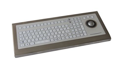 Clavier de bureau - KSTM105RVS - NSI - à membrane / 105 touches / avec trackball