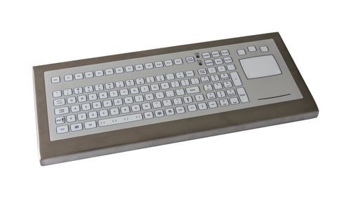 Clavier de bureau - Food keyboard with touchpad - NSI - encastrable / à membrane / 105 touches