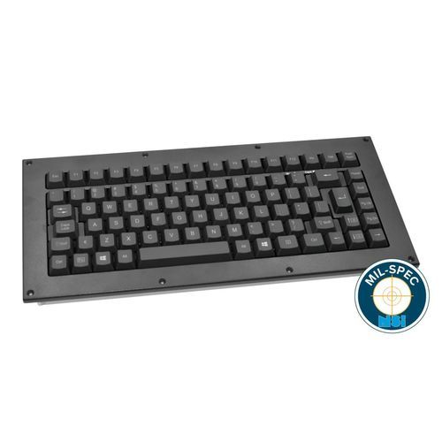 Clavier de bureau - MKB87 - NSI - encastrable / à touches mécaniques / MIL-STD-810G