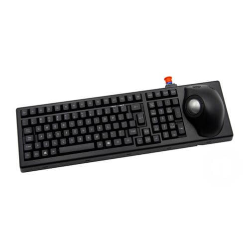 Clavier de bureau - MKBE104 - NSI - encastrable / à touches mécaniques / avec trackball