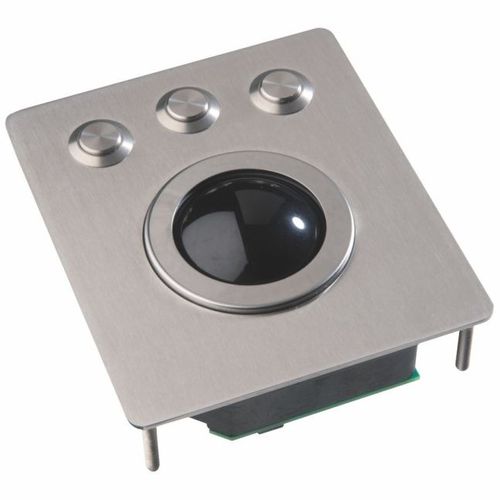 Trackball mécanique - TBS50F2 - NSI - encastrable / 2 inch (50 mm) / en acier inoxydable