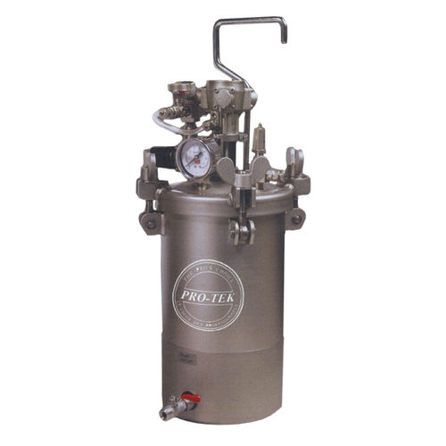 Réservoir pour peinture - 7532-ASS  - Pro-Tek - en inox / sous pression / vertical