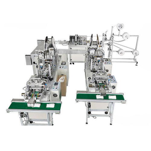Ligne de production pour masques chirurgicaux - PE-M3 - Perfect Laser Co., Ltd. (China) - automatique / en continu / à grande vitesse