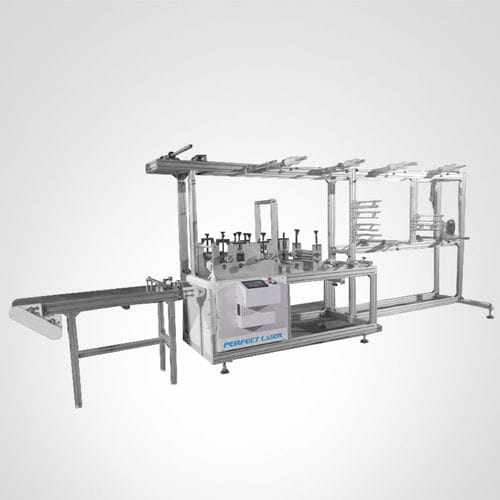 Ligne de production pour masques - PE-K3 - Perfect Laser Co., Ltd. (China) - pour masques chirurgicaux / automatique / en continu