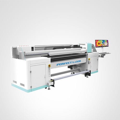 Imprimante grand format à jet d'encre UV - PE-UV1800 - Perfect Laser Co., Ltd. (China) - multicolore / à plat / à grande vitesse