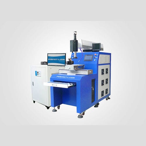 Machine de soudage laser - PE-W300D 400D 500D - Perfect Laser Co., Ltd. (China) - automatique / sur pieds / pour composants électroniques
