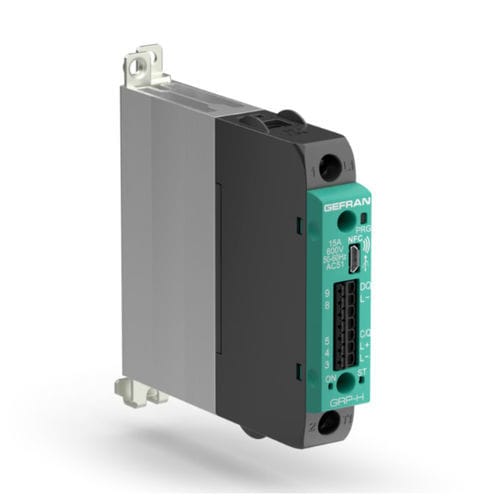Relais statique AC - GRP-H - GEFRAN - compact / sur rail DIN / d'interface