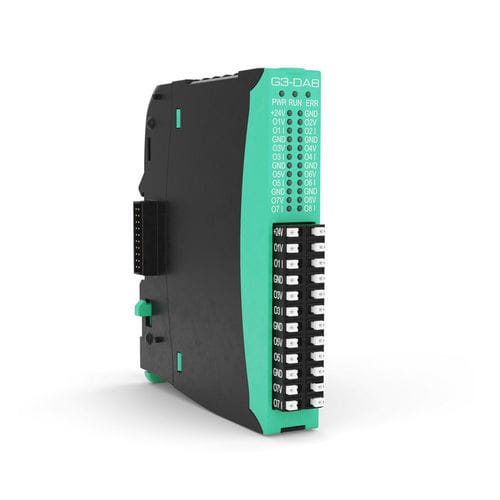 Module de sortie analogique - G3-DA8 - GEFRAN - Ethernet / EtherCAT / à 8 sorties analogiques