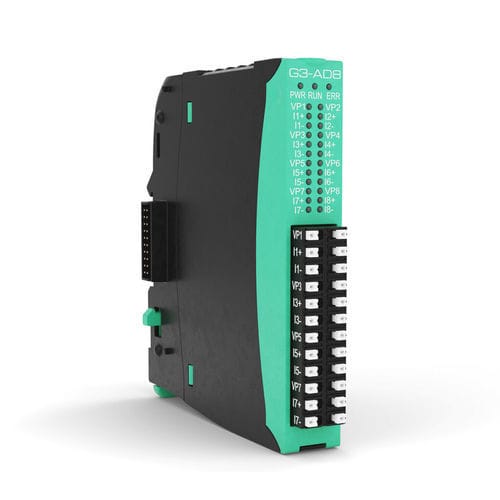 Module d'entrée analogique - G3-AD8 - GEFRAN - EtherCAT / 8 canaux / à 8 entrées analogiques