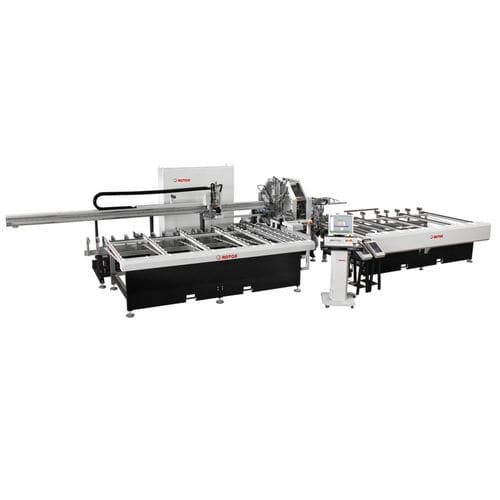 Centre d'usinage CNC 6 axes - SBA 485  - ROTOX GmbH - vertical / pour acier / pour PVC