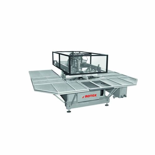 Ébavureuse d'angle pour menuiseries en PVC - EKA 57 series - ROTOX GmbH - totalement automatique / CNC / 3 axes