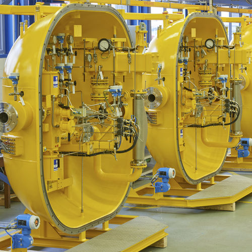 Unité de régulation de gaz pour moteur marin - 3D-GVU - Kühme Armaturen GmbH