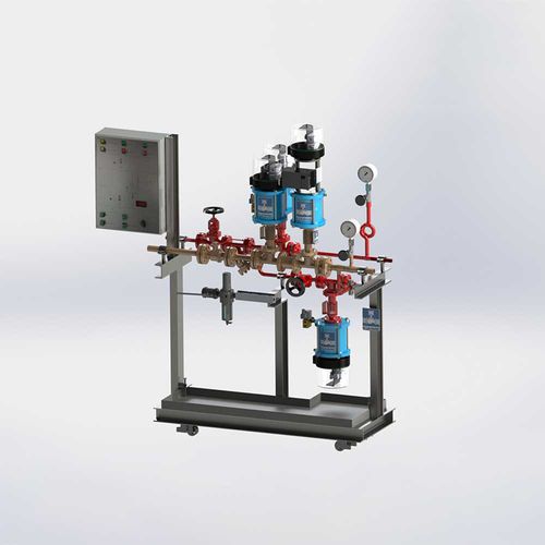 Station gaz de brûleur - Kühme Armaturen GmbH - pour l'industrie