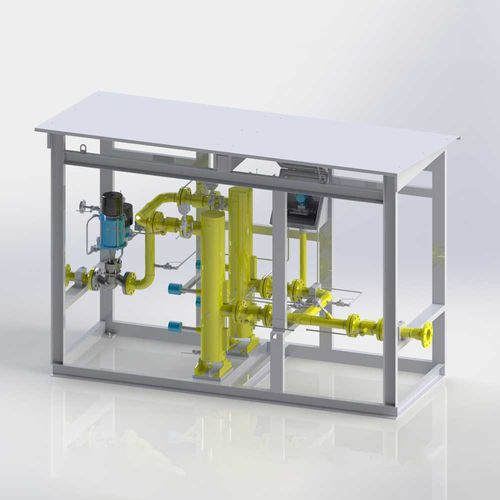 Station gaz pour turbine à gaz - Kühme Armaturen GmbH - manuelle