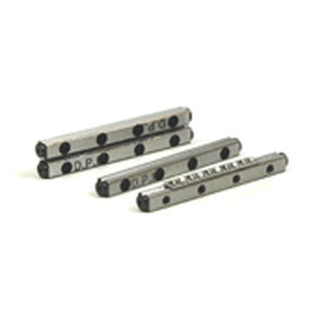 Rail de guidage linéaire - NB-1040SS - DELTRON - en acier inoxydable / à rouleaux croisés / de précision