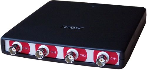 Oscilloscope analogique - Handyscope HS4 DIFF - TiePie engineering - portable / 4 voies / USB