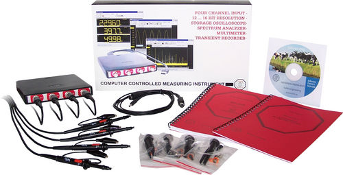 Oscilloscope analogique - Handyscope HS4 - TiePie engineering - portable / 4 voies / USB
