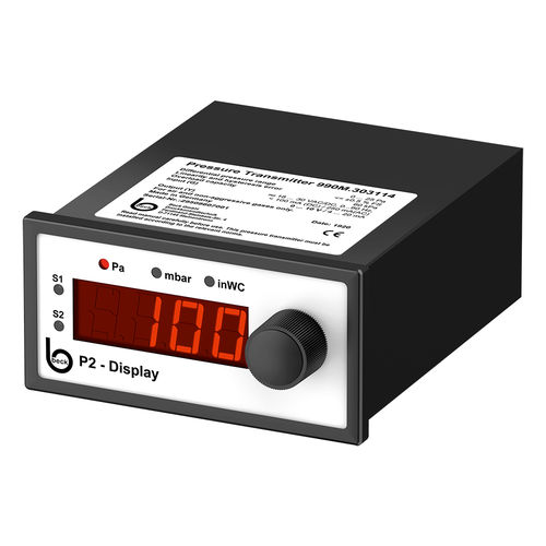 Manomètre différentiel - 990 series  - Beck Sensortechnik GmbH - numérique / à montage sur panneau / à encastrer