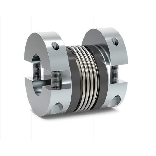 Accouplement flexible - BKH series - R + W Coupling Technology - à soufflet / d'arbre / à soufflet métallique