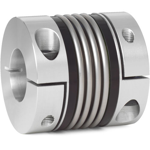 Accouplement flexible - BKC series - R + W Coupling Technology - à soufflet / compact / à soufflet métallique
