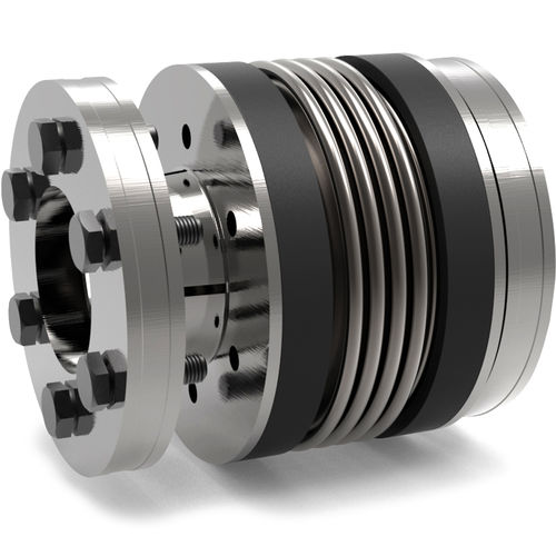 Accouplement flexible - SP3 series - R + W Coupling Technology - à soufflet / d'arbre / avec mesure de couple