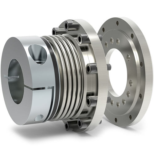 Accouplement flexible - BK8 series - R + W Coupling Technology - à soufflet / d'arbre / les flans