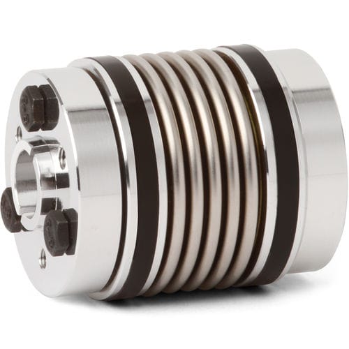 Accouplement flexible - MKS series - R + W Coupling Technology - à soufflet / à soufflet métallique / miniature