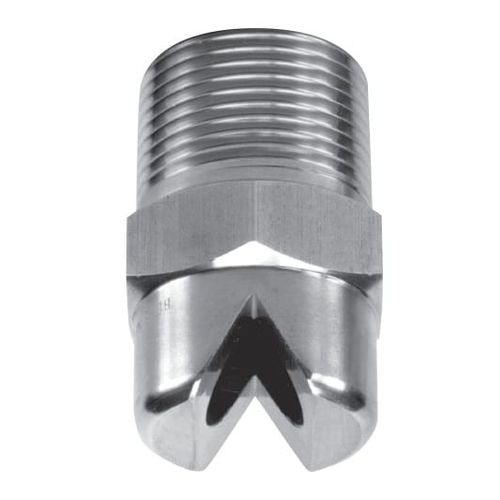 Buse de pulvérisation - NF series - BETE - pour liquides / à jet plat / en acier inoxydable