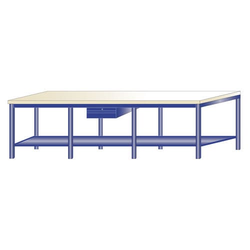 Établi en hêtre - 220/Q - ARMECO - pour atelier / monobloc / à tiroir