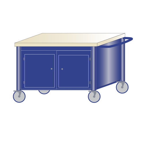 Établi en hêtre - 216/RG - ARMECO - pour atelier / monobloc / mobile