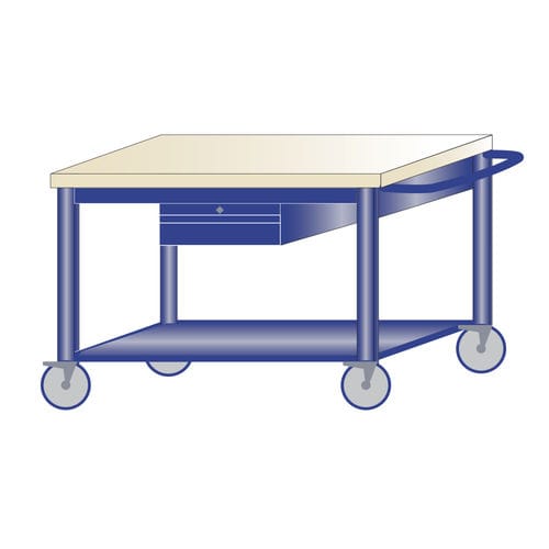 Établi en hêtre - 216/RQ - ARMECO - pour atelier / monobloc / à tiroir