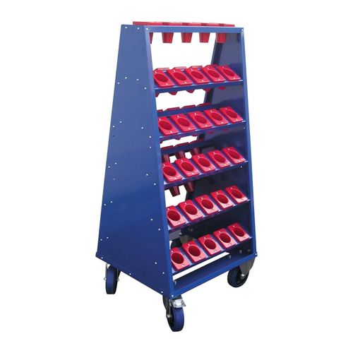Chariot de transport - PC/R series  - ARMECO - en acier / à étagères / porte-outils