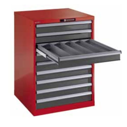Armoire à outils - LI/78.648 - ARMECO - au sol / à 9 tiroirs / monobloc