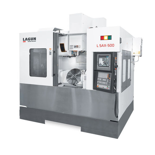 Centre d'usinage CNC 5 axes - L 5AX-500 - REPUBLIC LAGUN - vertical / HSK A-63 / SK40
