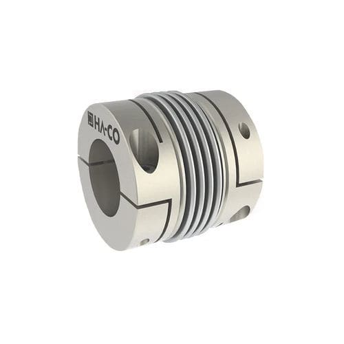 Accouplement à liaison élastomère - MKJ-S series - HA-CO GmbH - d'arbre / pour servomoteur / à soufflet métallique