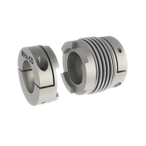 Accouplement à soufflet - MKS-S series - HA-CO GmbH - d'arbre / manchon
