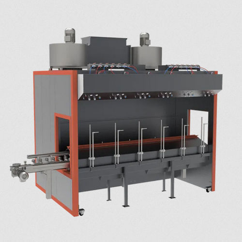 Cabine de peinture à circuit fermé - ELECTRON - pour pièces détachées / automatique / manuelle