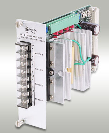 Servo-amplificateur DC - 3U AMP-1 - Delta Tau - brushless / 4 axes / numérique