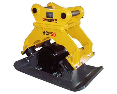 Plaque vibrante pour excavatrice - 3 - 35 t | HCP series - HAMMERS Co., Ltd.