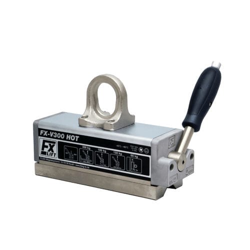 Aimant de levage permanent à commutation manuelle - FX-VV HOT - Flaig Magnetsysteme GmbH & Co.KG - pour acier chaud / rectangulaire