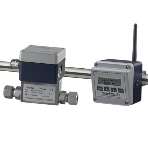 Débitmètre thermique - TA Di series - Höntzsch GmbH & Co KG - massique / pour air / clamp-on